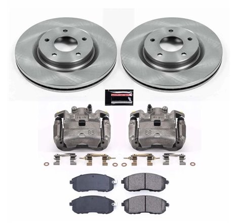 Power Stop 2019 Nissan Sentra Front Autospecialty Brake Kit w/Calipers