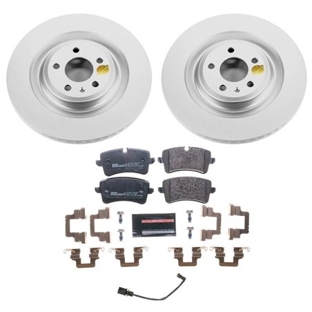 Power Stop 16-18 Audi A7 Quattro Rear Euro-Stop Brake Kit