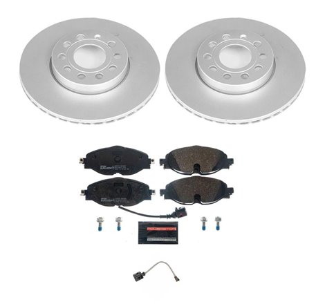 Power Stop 15-18 Audi A3 Front Euro-Stop Brake Kit