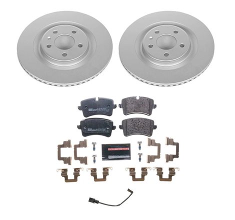 Power Stop 14-18 Audi A6 Rear Euro-Stop Brake Kit