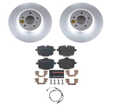 Power Stop 11-16 BMW 550i Rear Euro-Stop Brake Kit