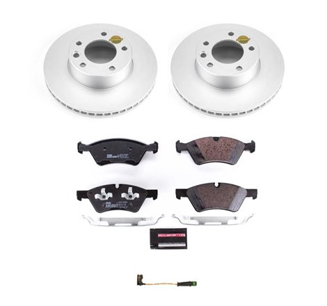 Power Stop 05-10 Mercedes-Benz G55 AMG Front Euro-Stop Brake Kit