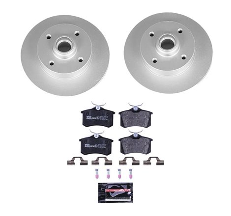 Power Stop 92-90 Volkswagen Corrado Rear Euro-Stop Brake Kit