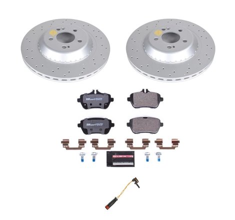 Power Stop 2018 Mercedes-Benz S450 Rear Euro-Stop Brake Kit