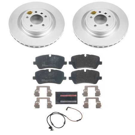 Power Stop 2017 Land Rover Discovery Rear Euro-Stop Brake Kit