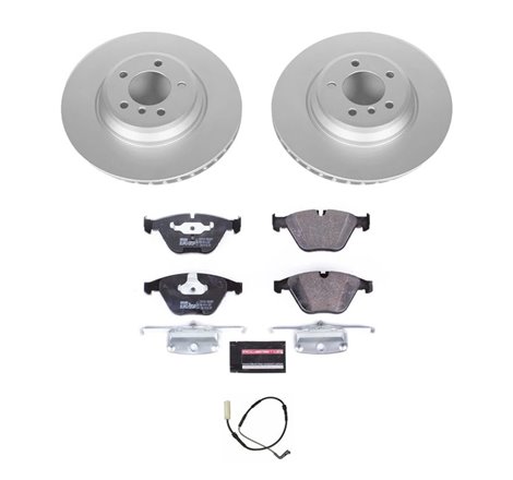 Power Stop 2009 BMW 335d Front Euro-Stop Brake Kit