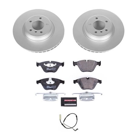 Power Stop 2009 BMW 335d Front Euro-Stop Brake Kit