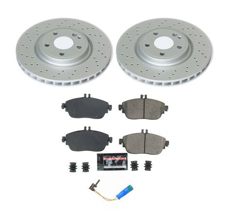 Power Stop 17-19 Infiniti QX30 Front Z17 Evolution Geomet Coated Brake Kit