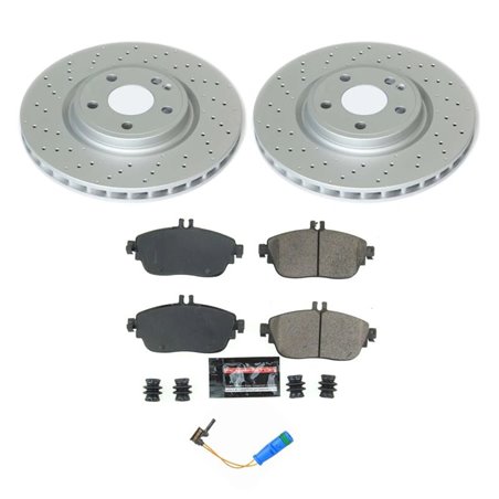 Power Stop 17-19 Infiniti QX30 Front Z17 Evolution Geomet Coated Brake Kit