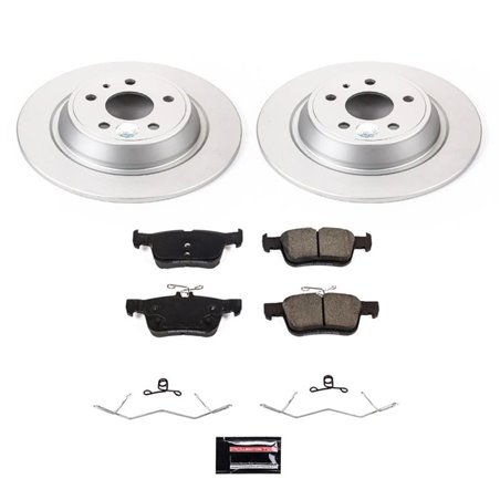 Power Stop 2020 Ford Fusion Rear Z17 Evolution Geomet Coated Brake Kit