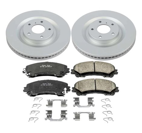 Power Stop 2019 Infiniti QX50 Front Z17 Evolution Geomet Coated Brake Kit