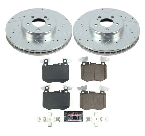 Power Stop 2019 Mercedes-Benz GLC300 Front Z23 Evolution Sport Brake Kit