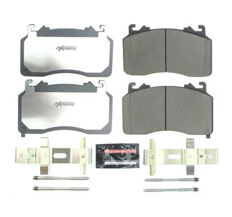 Power Stop 2020 Ford Mustang Front Z26 Extreme Street Brake Pads w/Hardware