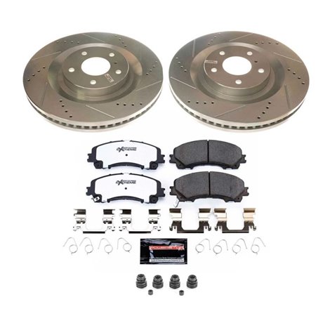 Power Stop 2019 Infiniti QX50 Front Z26 Street Warrior Brake Kit