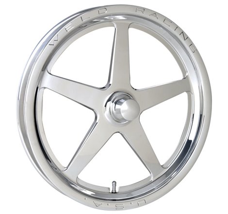 Weld Alumastar 1-Piece 17x3.5 / Strange Spindle BP / 1.75in. BS Polished Wheel - Non-Beadlock