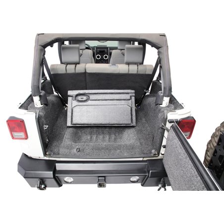 BedRug 07-10 Jeep JK Unlimited 4Dr Rear 5pc Cargo Kit (Incl Tailgate & Tub Liner)