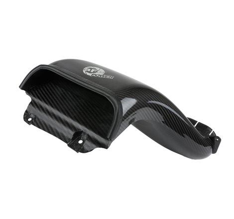 aFe Quantum Cold Air Intake System Scoop 18-20 Ford F150 EcoBoost V6-3.5L/2.7L - Carbon Fiber