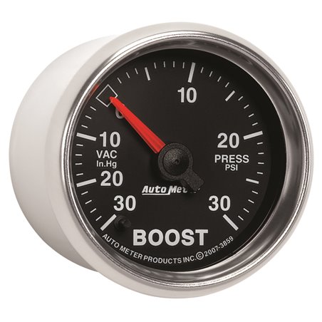 Autometer GS 30inhg-30PSI Digital Vac/Boost Gauge