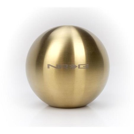 NRG Chrome Gold Titanium Round Shifter Heavy Weight