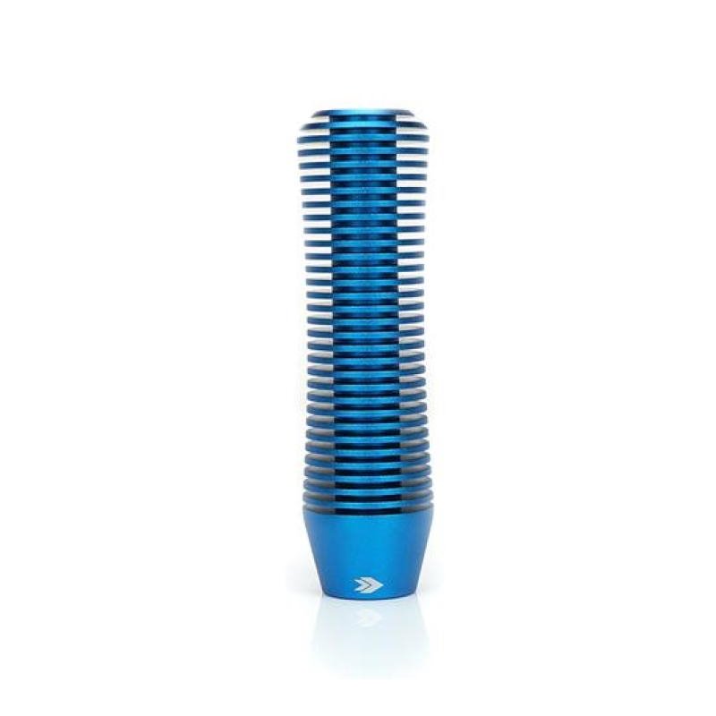 NRG Shift Knob Heat Sink Curvy Short Blue