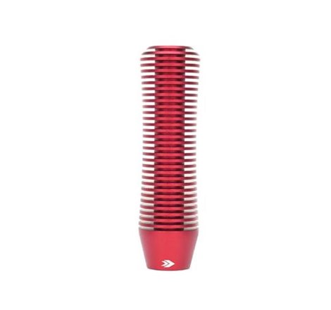 NRG Shift Knob Heat Sink Curvy Short Red