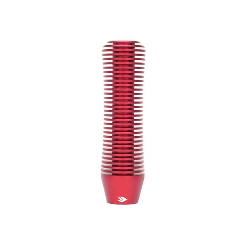 NRG Shift Knob Heat Sink Curvy Short Red