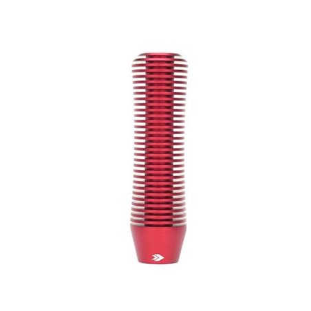 NRG Shift Knob Heat Sink Curvy Short Red