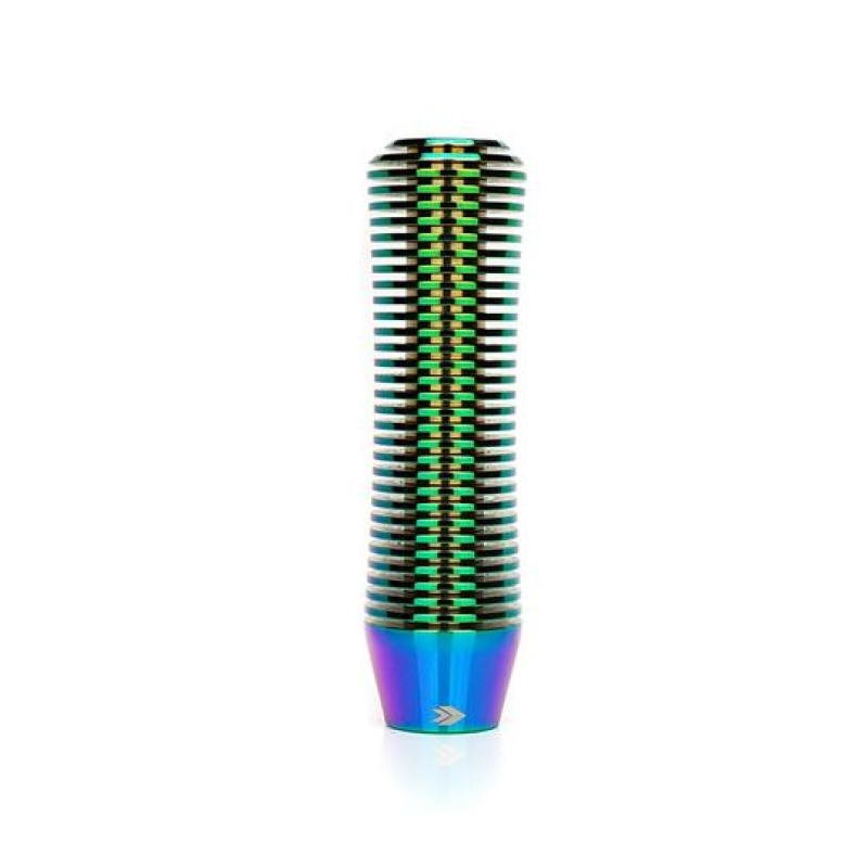 NRG Shift Knob Heat Sink Curvy Short Neo Chrome