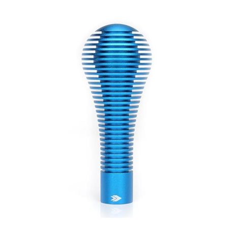 NRG Shift Knob Heat Sink Bubble Head Short Blue