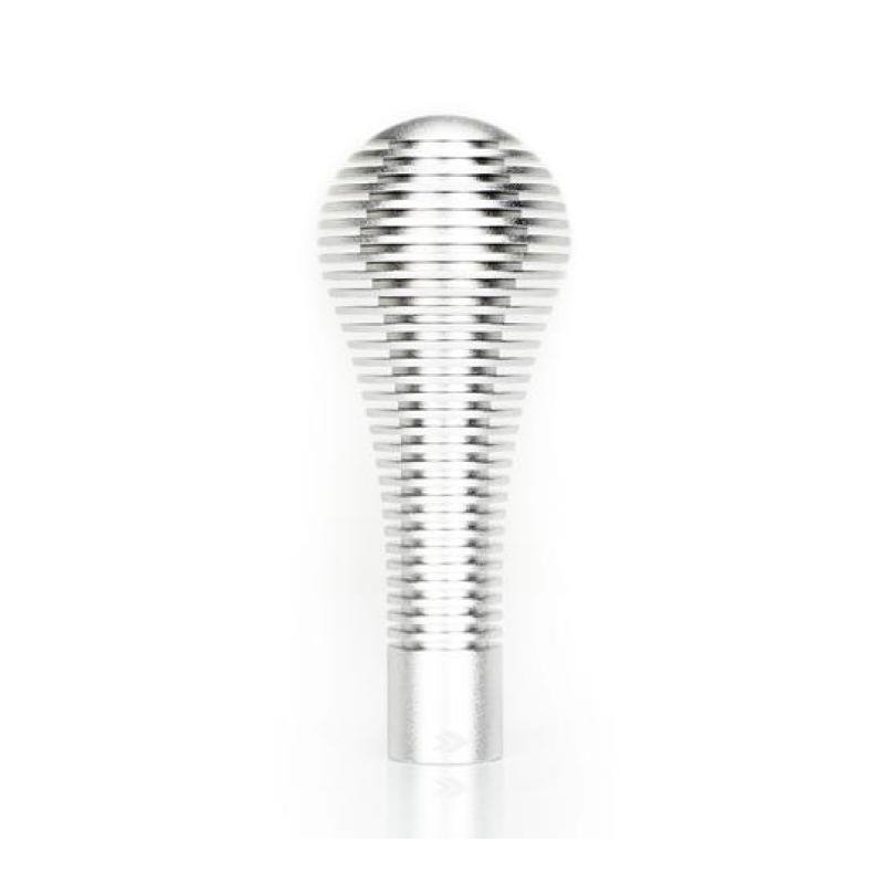 NRG Shift Knob Heat Sink Bubble Head Short Silver