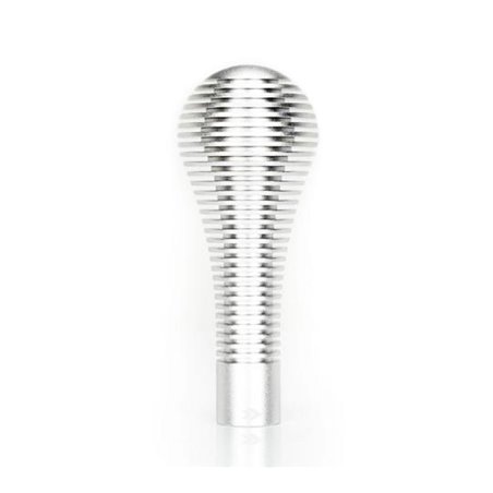 NRG Shift Knob Heat Sink Bubble Head Short Silver