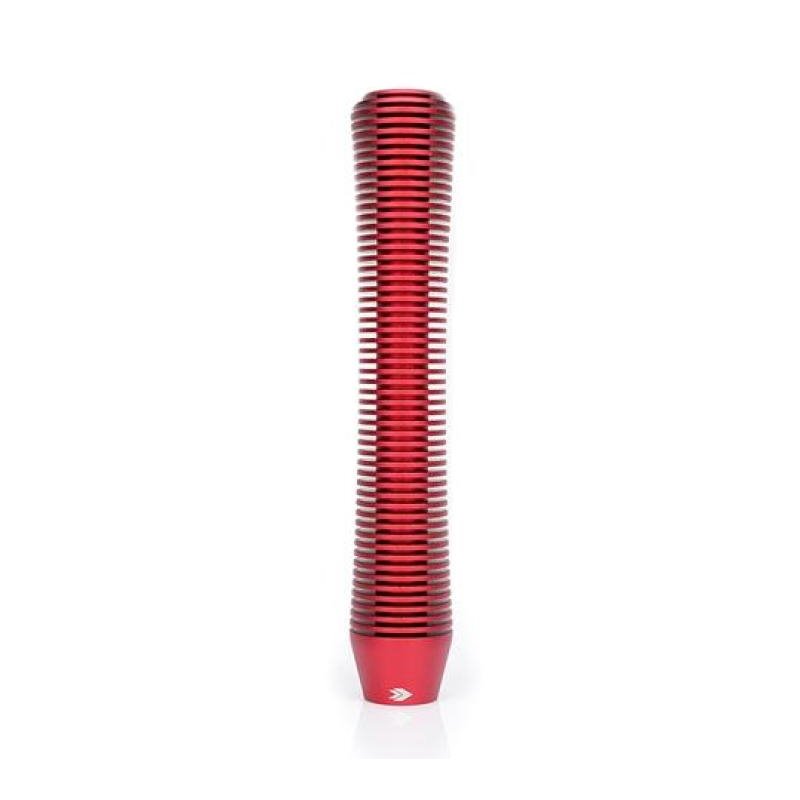 NRG Shift Knob Heat Sink Curved Long Red