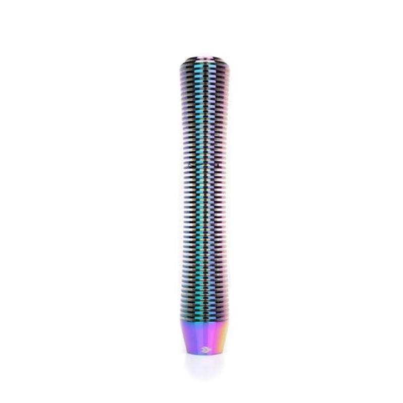 NRG Shift Knob Heat Sink Curved Long Neo Chrome