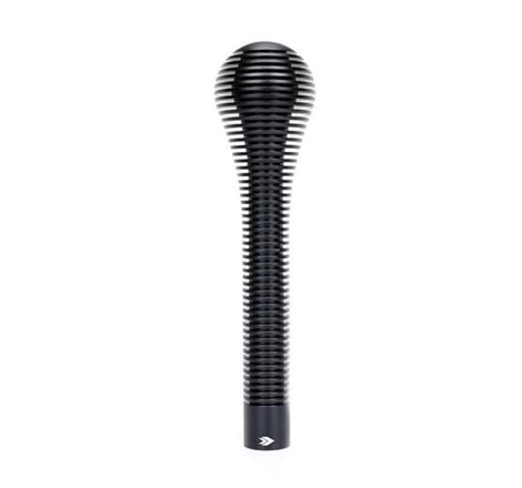 NRG Shift Knob Heat Sink Bubble Head Long Black