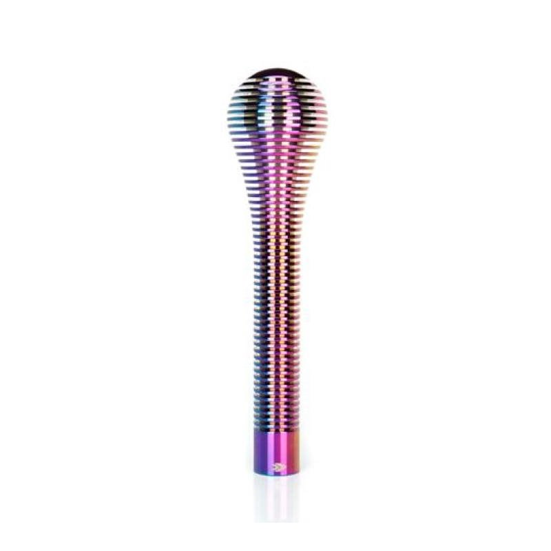 NRG Shift Knob Heat Sink Bubble Head Long Neo Chrome