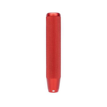 NRG Shift Knob Knurl Hidden Gem Long Red