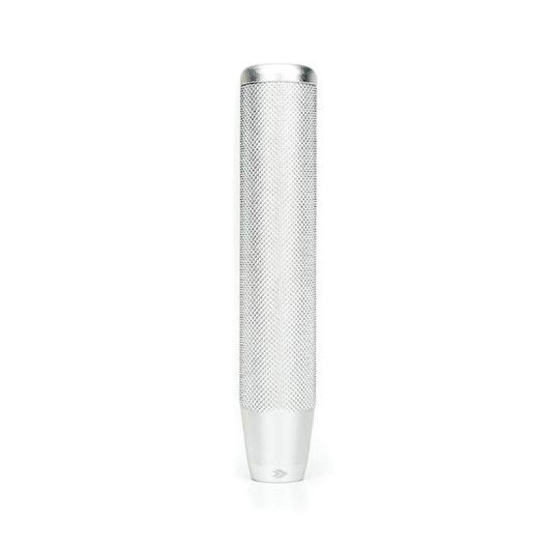 NRG Shift Knob Knurl Hidden Gem Long Silver