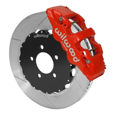 Wilwood AERO6 Front Big Brake Kit 14.00in Red 03-11 Crown Victoria