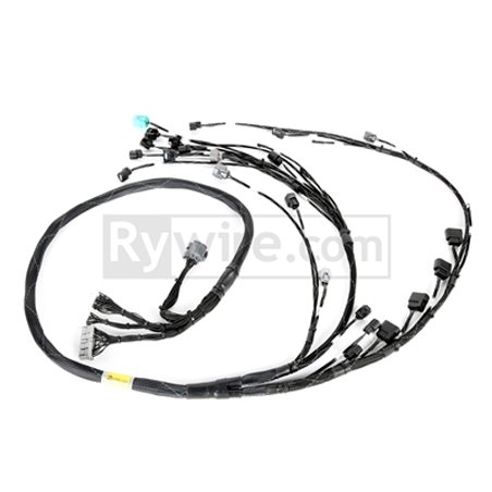 Rywire Honda K-Series Tucked Budget Engine Harness w/OBD2 02-04 RSX K20 Sensor/Headlights VSS