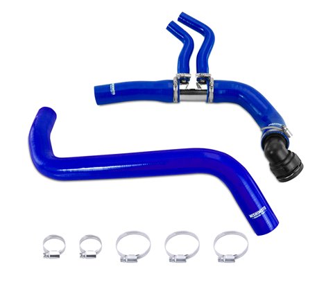 Mishimoto 11-14 Ford F-150 3.5L EcoBoost / 2.7L V6 Silicone Coolant Hose Kit - Blue