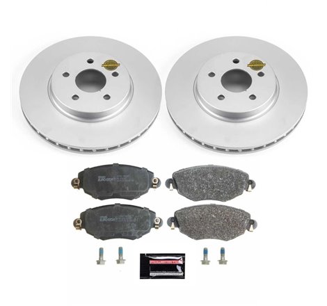 Power Stop 02-08 Jaguar X-Type Front Euro-Stop Brake Kit