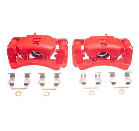 Power Stop 96-99 Acura SLX Rear Red Calipers - Pair