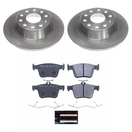 Power Stop 2019 Volkswagen Jetta Rear Track Day SPEC Brake Kit