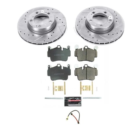 Power Stop 2005 Porsche 911 Front Z23 Evolution Sport Brake Kit