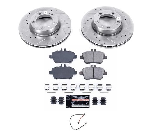 Power Stop 06-08 Porsche 911 Front Z23 Evolution Sport Brake Kit