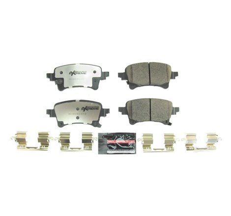 Power Stop 2020 Jeep Gladiator Rear Z36 Truck & Tow Brake Pads w/Hardware