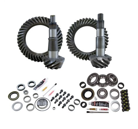 Yukon Gear & Install Kit Package for 11-13 Ram 2500/3500 w/ 9.25 Front & 11.5 Rear - 4.56 Ratio