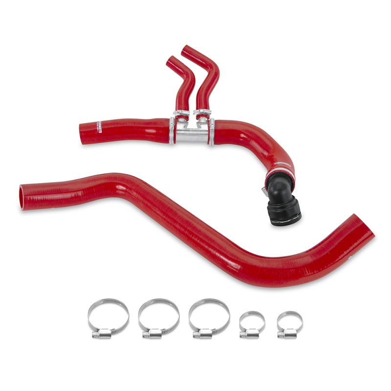 Mishimoto 15-17 Ford Expedition 3.5L EcoBoost Silicone Radiator Hose Kit - Red