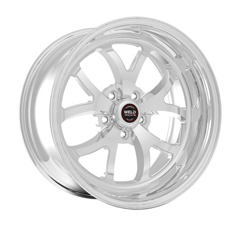 Weld RT-S S76 17x10.5 / 5x120mm BP / 7.7in. BS Polished Wheel - Non-Beadlock