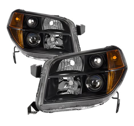 xTune Honda Pilot 06-08 OEM Style Headlights - Black HD-JH-HPIL06-AM-BK